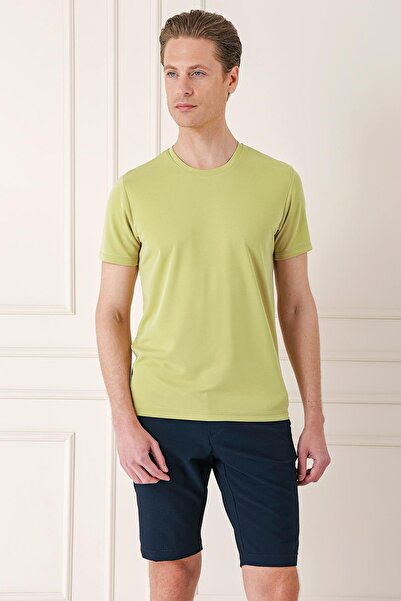 Efor Erkek Ts 880 Slim Fit Kivi Spor T-shirt