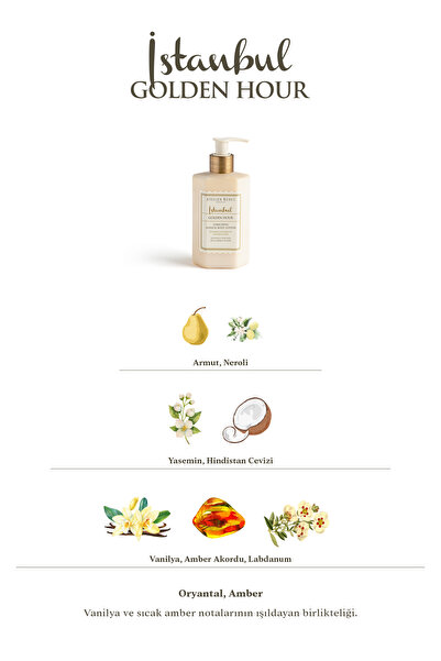 Atelier Rebul İstanbul Golden Hour Armut ve Vanilya El&Vücut Losyonu 250 ml