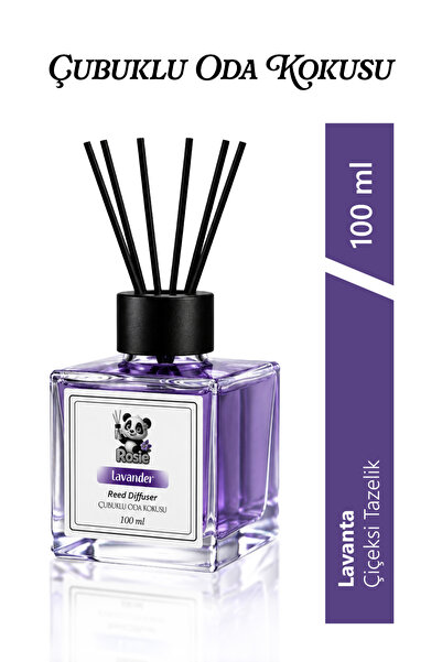 Rosie Lavander Reed Diffuser Çubuklu Oda Kokusu 100 ml
