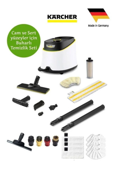 Karcher Sc 3 Deluxe Easyfix Buharlı Temizleyici 1900W 3.5 Bar Sürekli Su Dold...