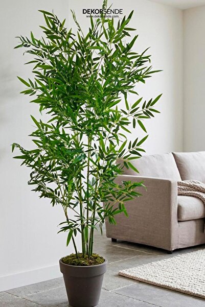 Dekorsende Yapay Bambu Ağacı 6 Dallı 160 cm