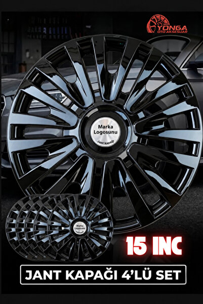 YONGA OTO AKSESUAR Ford Tourneo Courier Jant Kapağı 15 İnç Kırılmaz 4'lü + 4 ...