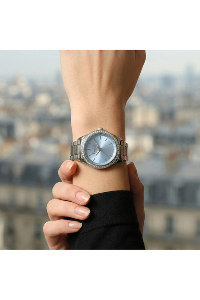 Freelook Lumiere Silver Stainless Steel Watch for Women FL.1.10519-2