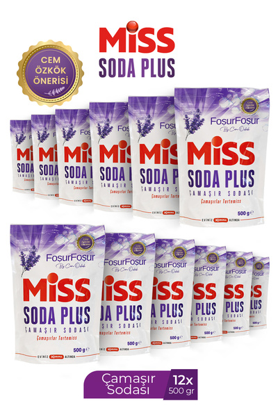 Miss SODA PLUS LAVANTA 500 GR X 12
