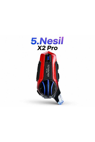 kemborn x2pro. 5. nesil intercom MÜZİK PAYLAŞIM lı Bluetooth kulaklık Seti 1 ...