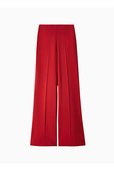 Patrizia Pepe Kırmızı Kadın Standart Fit Pantolon 8P0731