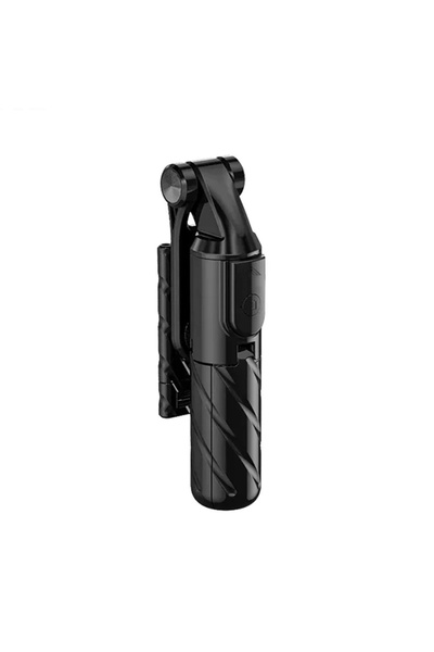 Techsuit Mini stick selfie cu telecomandă și trepied, 70 cm - (K03) - Negru