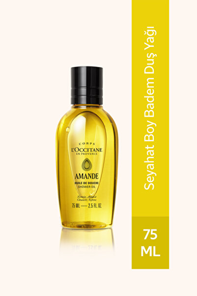 L'Occitane Badem Duş Yağı, Tatlı Badem ve Üzüm Çekirdeği Yağı İçeren Besleyic...