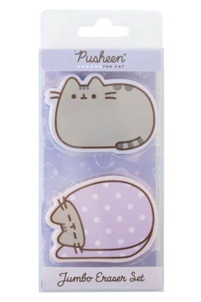 GRUPO ERIK Set de 2 radiere - Pusheen Moments
