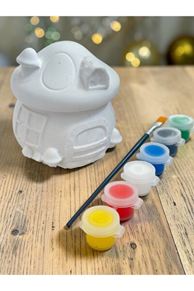 magnocandles Children's Painting Set Mushroom House |   Paintable Decorative ...