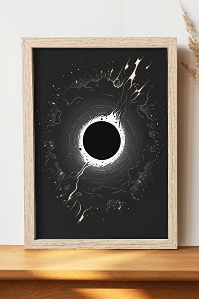 Luna Marissa Αφίσα Black Hole - Αφίσα τοίχου από γυαλιστερό χαρτί χωρίς πλαίσιο