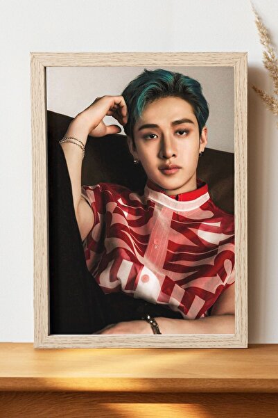Luna Marissa Stray Kids Bangchan Poster - Çerçevesiz Parlak Kağıt Kpop Posteri
