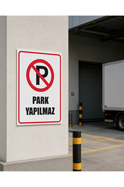 karbonsoft No Parking Warning Sign