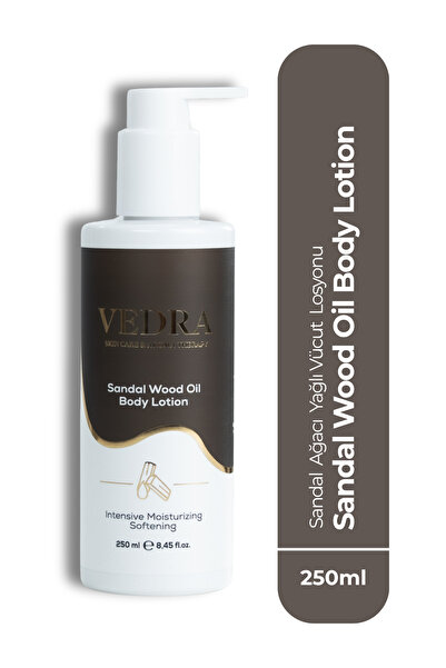 VEDRA AROMATHERAPY & SKINCARE Sandal Ağacı Yağlı Vücut Losyonu Sandalwood Bod...
