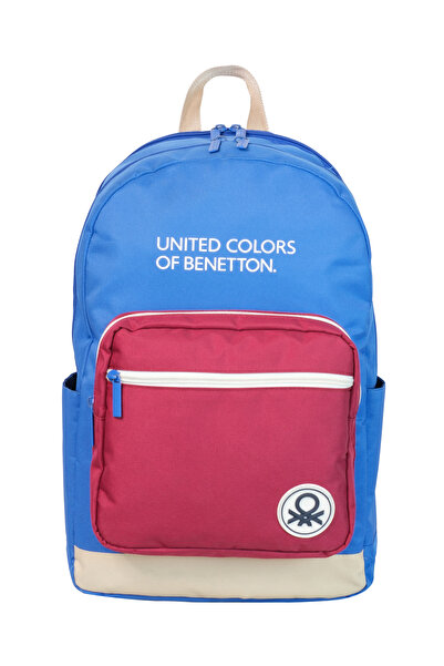 United Colors of Benetton Tricolor Primary School Bag for Boy
