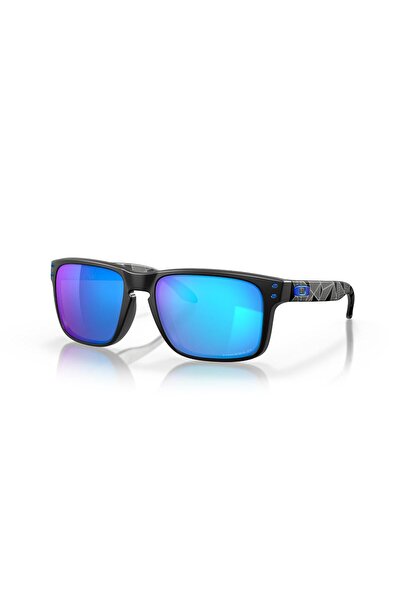 Oakley Oak 9102 9102H0 55 Holbrook Men's Polarized Mirrored Square Matte Blac...