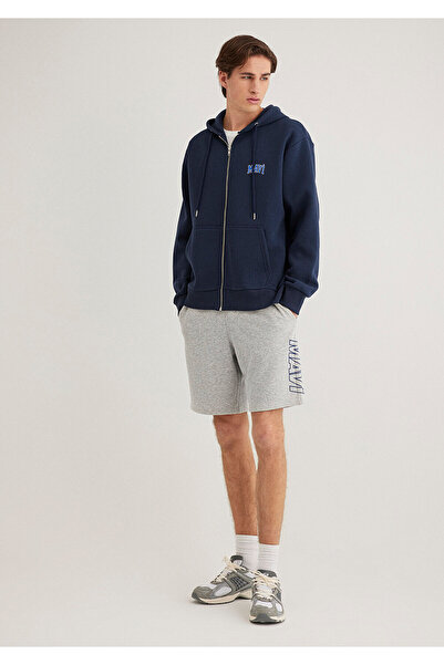 Mavi Bedruckte graue Shorts 0410225 -80196