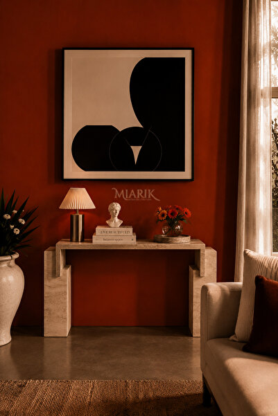 MIARIK DESIGN Within- Traverten Basamaklı Dresuar