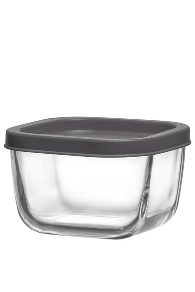 LAV Cube Glass Storage Container Set of 2 Small Size 270 ml