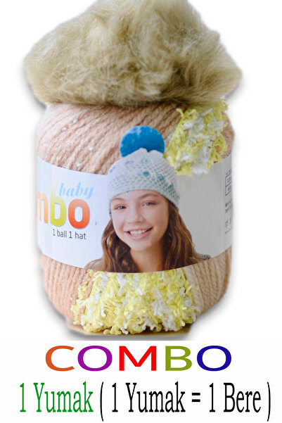 Diva İplik Combo 09 - ( OUTLET ) - Cordon pentru beretă cu pompon, surplus de...