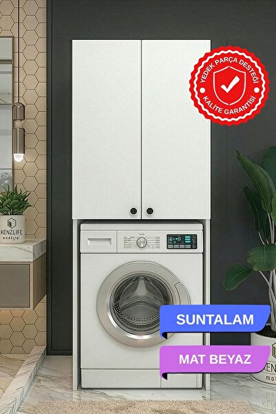Kenzlife çamaşır-kurutma-bulaşık makinesi dolabı mahidevran byz 180*70*60 sun...