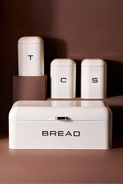 Perotti Plus Bread Box and 3-Piece Storage Container 0185