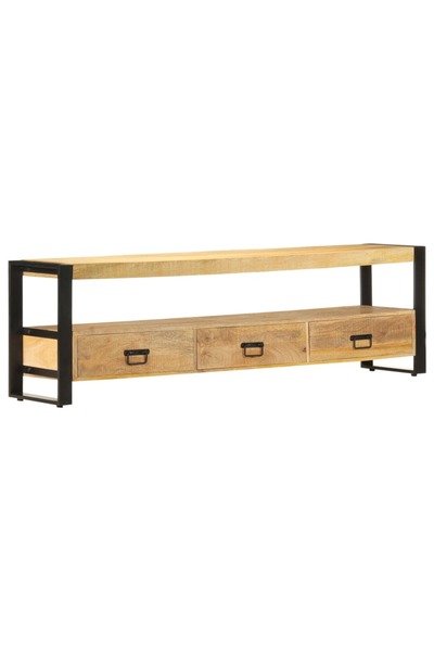 Concept Comodă TV, 150x30x45 cm, lemn masiv de mango