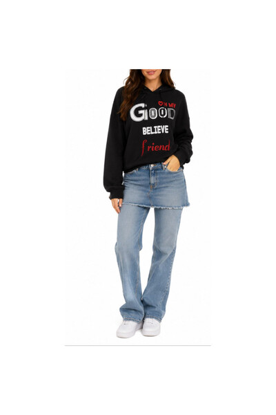 OEM Sweatshirt PM H006NN color black,