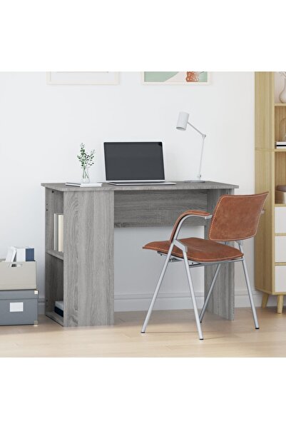 Concept Birou, gri sonoma, 100x55x75 cm, lemn prelucrat