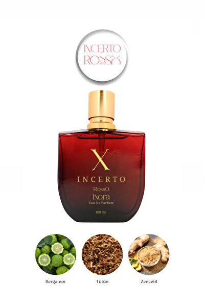 ixora Incerto Rosso Edp 100 ml Unisex Parfüm 8680136655606