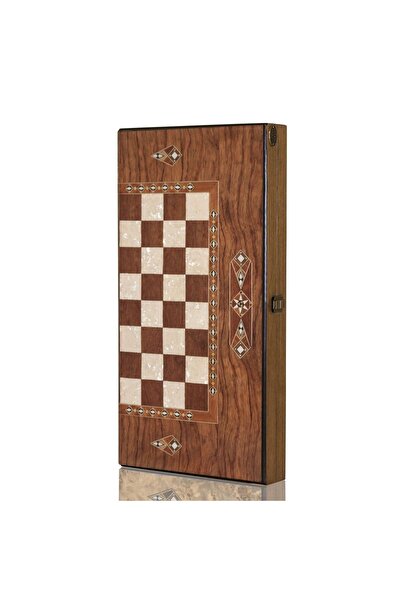 Helena Wood Art Large Size Embroidered Classic Backgammon Set