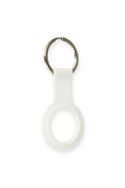 ALVERA COLLECTION Airtag silicone case - white