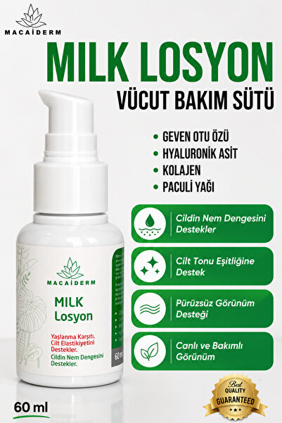Macaiderm Paçuli Yağlı Vücut Bakım Sütü 60 ml