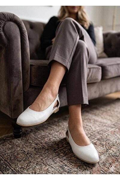 FEMME FATALE Women's Daily Open-Sided Orthopedic Ballet Flats in Patent Leather