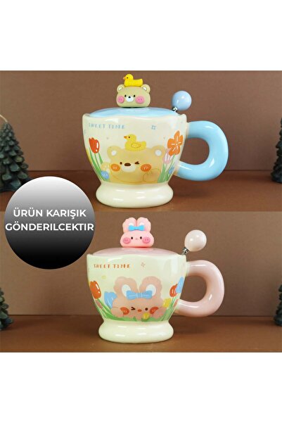Gift Moda Sweet Time Teddy Bear Coffee Cup Bm-2367
