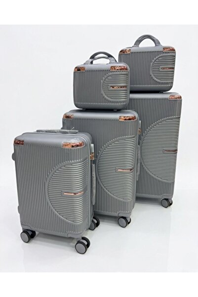 sea gulf Travel Suitcase Fiber 5 Pieces Set