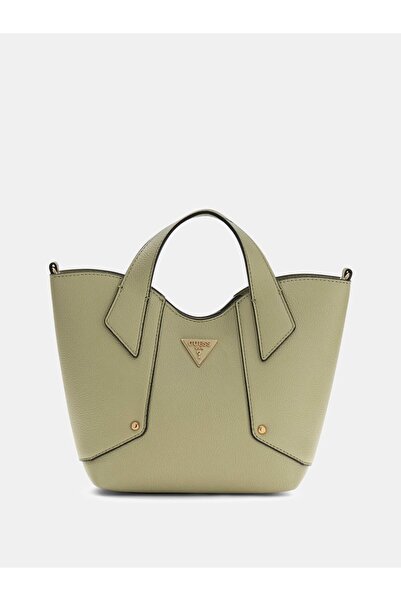 Guess حقيبة يد صغيرة بشعار دارسي
