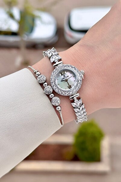 Daniel Klein Gray Color 22.5 mm Wedding Dress Model Women's Wristwatch