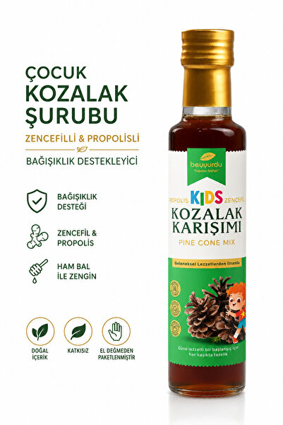 beyyurdu Çocuk Kozalak Şurubu Zencefilli Propolisli
