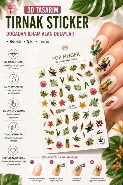 Nail Republic sticker CL-056