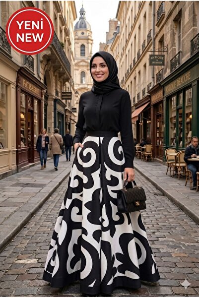 Muslima Wear ESMERALDA Kloş Etek
