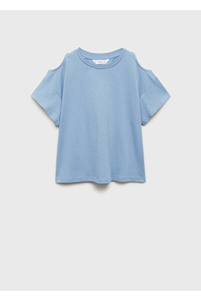 MANGO Kids Cut out detaylı tişört