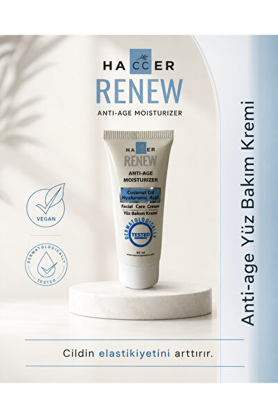 Haccer Renew Anti-Age, Hyaluronic, Moisturizing Face Care Cream 60 ml