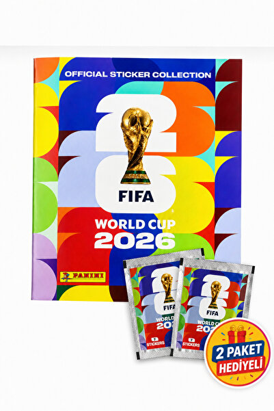 Panini FIFA World Cup 2026 Sticker Albümü - Sadece Albüm -