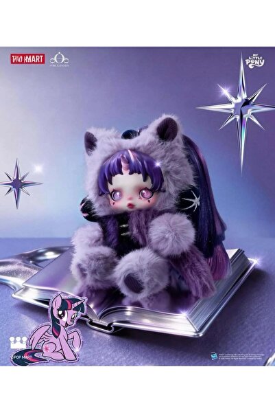 Anime Heroes Orijnal POP MART θ SKULLPANDA × My Little Pony Series Blind Box