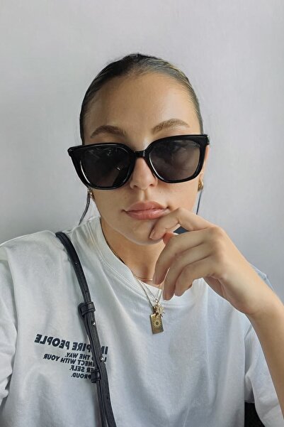COOLANDBETTER BİLLY SİYAH KADIN GÜNEŞ GÖZLÜĞÜ KLASİK HAFİF MODEL /COOLANDBETTER