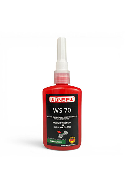 WS70 Anaerobik Yapıştırıcı 50ML