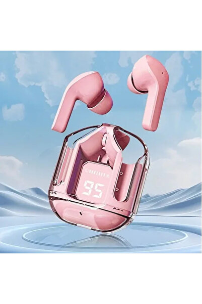 Yenimiyeni Pembe Ultrapods Max Kablosuz Bluetooth Kulaklık Tws 5.3