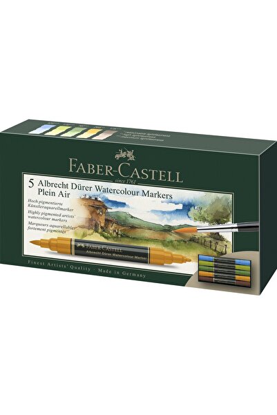 Faber Castell SET 5 MARKERE SOLUBILE PENTRU PEISAJE A.DURER FABER-CASTELL