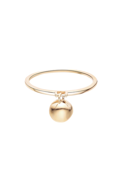 Lisa&Co. Inel Argint Musical Drop 55 mm / Argint placat cu aur galben
